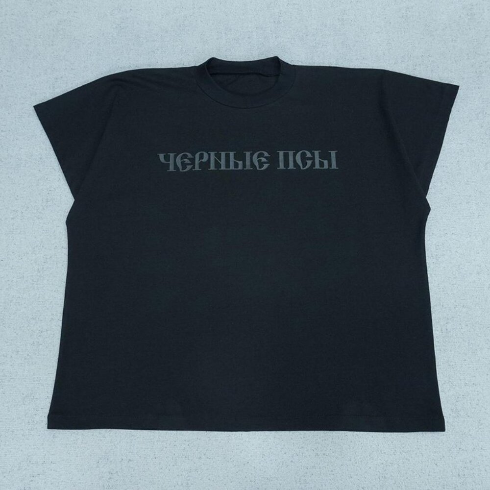 Kanye West Ye Vultures Album Merch Black Dogs Tee T Shirts